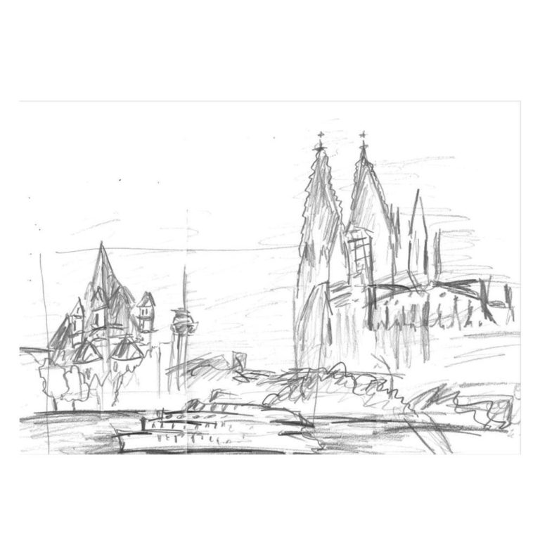 Mut zum Skizzenbuch: Cologne-Sketching