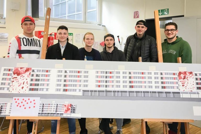 Lernsituation „Außenraumgestaltung“ der Maler