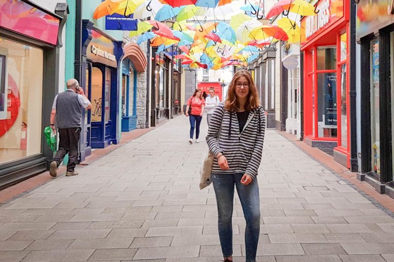 Lea Laermann (G12-1) in Cork/ Irland