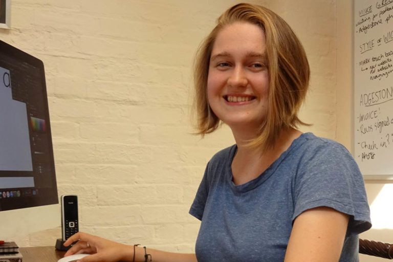 Lea Schwers (G12-2) auf der Isle of Wight/ England