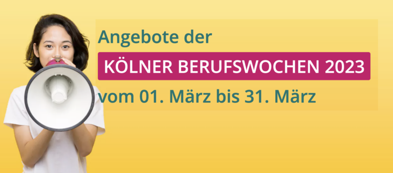 Kölner Berufswochen: Kreativ-Parcours